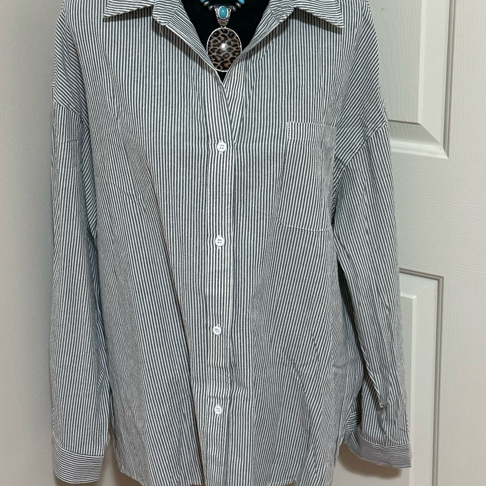 Classic Women's Striped Shirt
